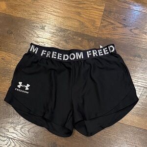 Under Armour Women's Black Athletic Shorts